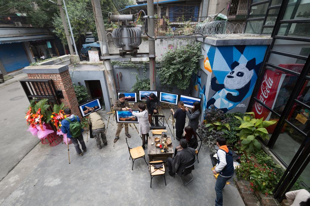 Chengdu Jinling International Youth Hostel Eksteriør billede